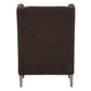 Serpentine - Brown Fabric Accent Chair