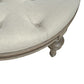 Americana Farmhouse - Round Cocktail Ottoman - Dusty Taupe