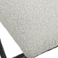 Brisby - Gray Fabric Small Bench