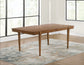 Lyncott - Rectangular Dining Room Extension Table - Brown