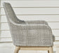 Seton Creek - Arm Chair With Cushion (Set of 2) - Gray