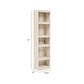 Bellaby - Pier - 4 Shelves - Whitewash