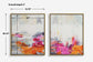 Color Theory - Framed Abstract Art (Set of 2) - Pink