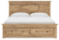 Makidern - Panel Storage Bed