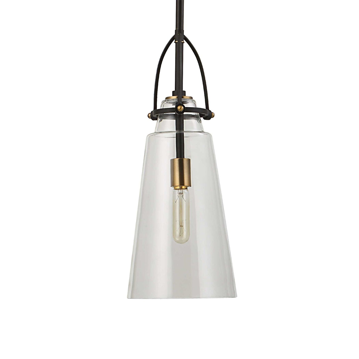 Saugus - Industrial 1 Light Pendant - White