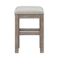 Skyview Lodge - Upholstered Console Stool - Light Brown