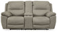 Next-Gen Gaucho - DBL REC PWR Loveseat w/Console - Putty