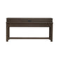 Cascade Falls - Console Bar Table - Satin Espresso