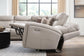 Gravier - 5-Piece Power Reclining Sectional - Gray