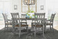 Plymouth - Rectangular Dining Table - Gray