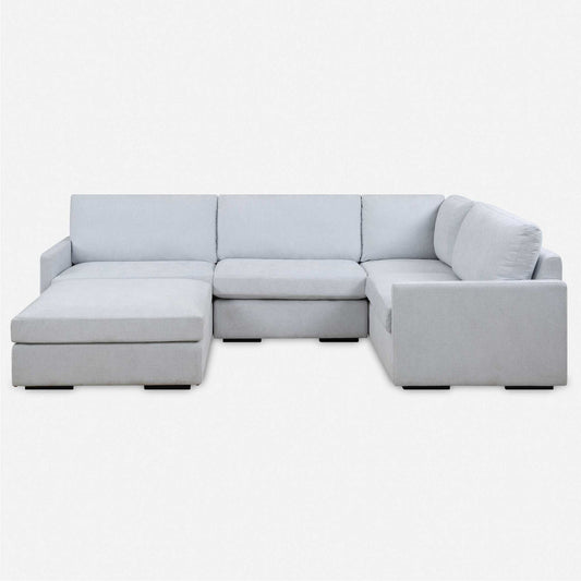 Refuge - Armless Cloud Blue Sofa