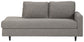 Lyman - RAF Corner Chaise - Graphite
