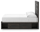 Hollivern - Panel Bed With Storage