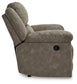 Laresview - Zero Wall Wide Seat Recliner - Fossil