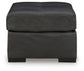 Brindley Pier - Oversized Accent Ottoman - Fog