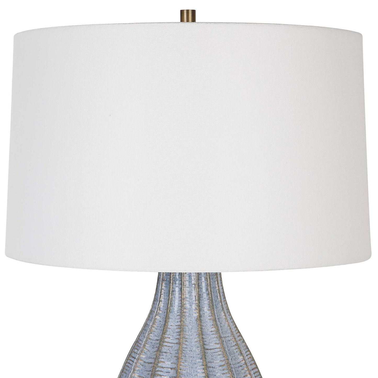 Veston - Blue Glaze Table Lamp