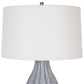 Veston - Blue Glaze Table Lamp