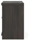 Shaehartin - Two Drawer Night Stand - Dark Brown