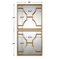 Misa - Square Mirrors (Set of 2) - Gold