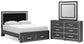 Zuraleus - Upholstered Panel Platform Storage Bedroom Set