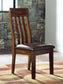 Ralene - Dining UPH Side Chair (Set of 2) - Medium Brown