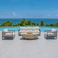 Borneo - Outdoor Sofa - Brown / Oyster White