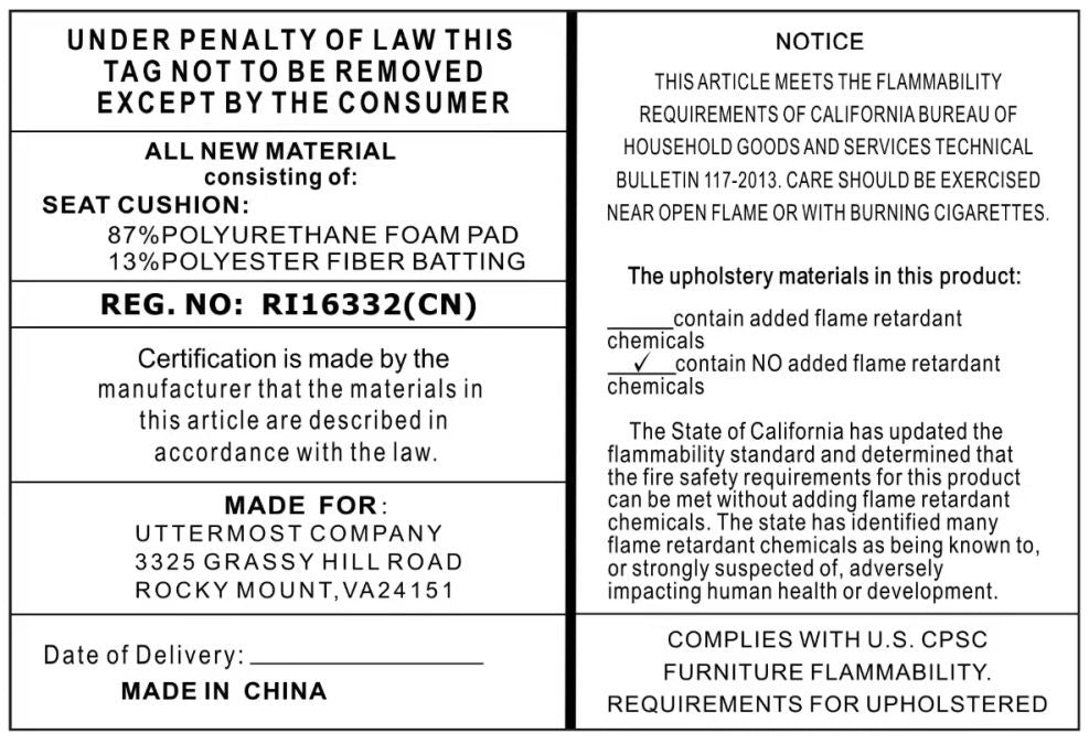 Jia - Wooden Ottoman - Light Brown