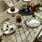 Harbor - Herringbone Indoor-Outdoor Dining Table - Brown