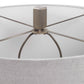 Vilminore - Glass Table Lamp - Gray