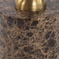 Verlin - Brass Drink Table - Black