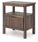 Pamytta - One Drawer Night Stand - Brown