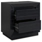 Londer - Two Drawer Night Stand - Black