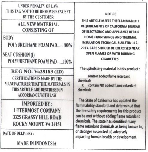 Chalina - High Back Armchair - White