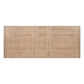 Proximity Place - Double Pedestal Table - Barley Buff