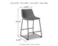 Centiar - Upholstered Barstool (Set of 2)