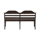 Paradise Valley - Ladder Back Bench - Saddle Brown