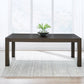 Cascade Falls - Rectangular Leg Table - Satin Espresso