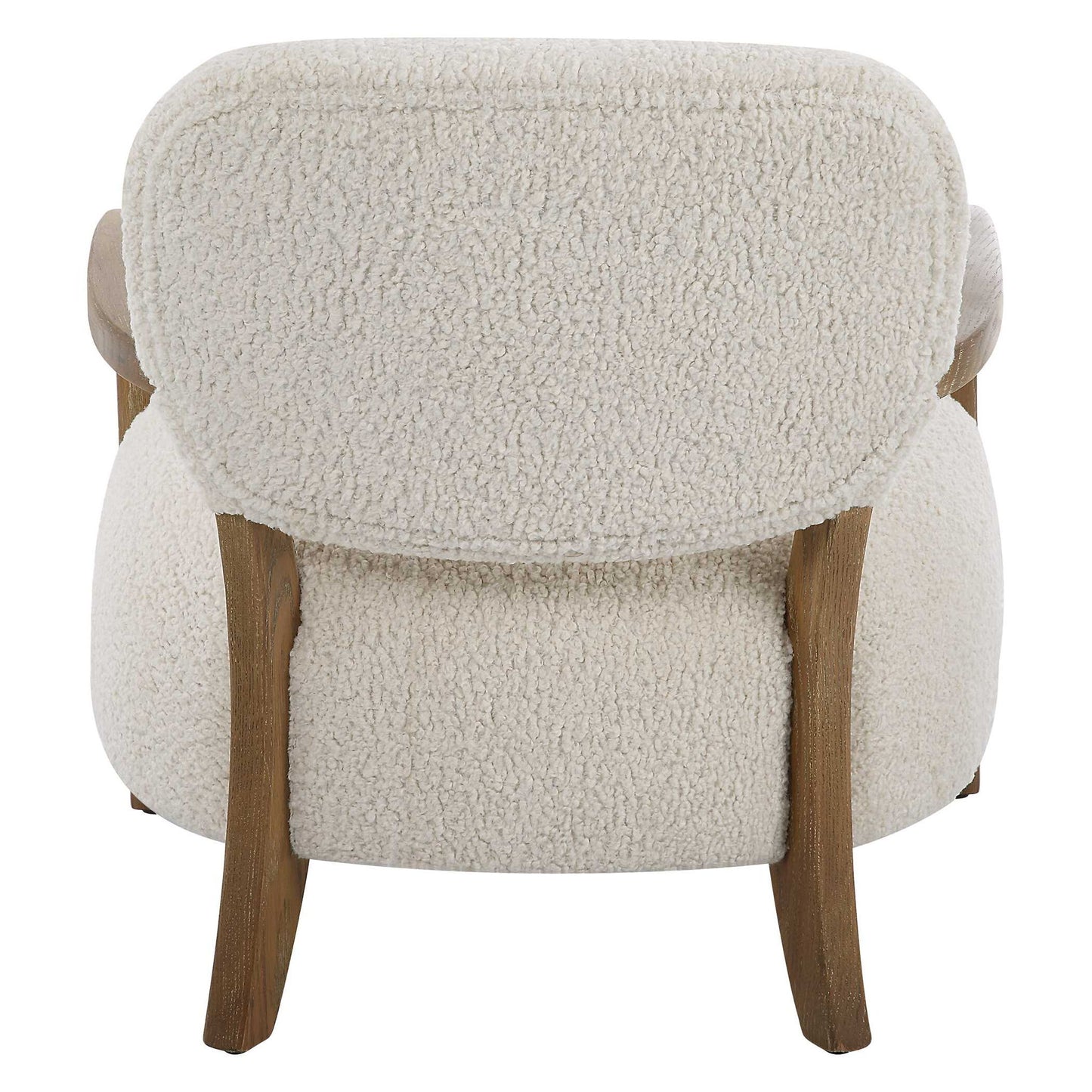 Telluride - Natural Shearling Accent Chair - Beige