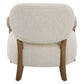 Telluride - Natural Shearling Accent Chair - Beige