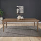 Haven Hills - Rectangular Leg Table - Camel Beige