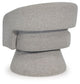 Nashkins - Swivel Accent Chair - Pebble