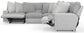 Abraxas - 5 Piece Reclining Sectional