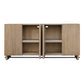Kellem - Wood 4 Door Cabinet - Natural