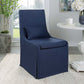 Coley - Armless Chair - Blue