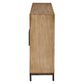Paltrow - Burl 2 Door Cabinet - Woodtone