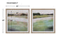 Vivid Vista - Framed Prints (Set of 2) - Green