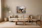 Urban Breaker - 36" x 48" Framed Wall Art - Gray