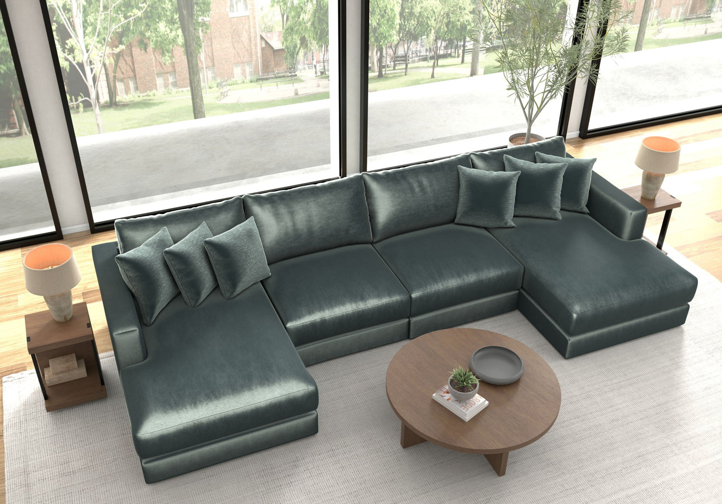 Remington - Modular Sofa - Pine