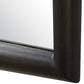 Larkin - Dark Wood & Brass Mirror - Dark Brown