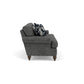 Moxy - Fabric Sofa, T-Shaped Seat Cushion, Rolled Arms